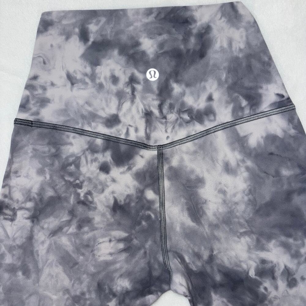 Lululemon Align Pant 25” – Diamond Dye Pitch Grey Graphite Grey - Size 2